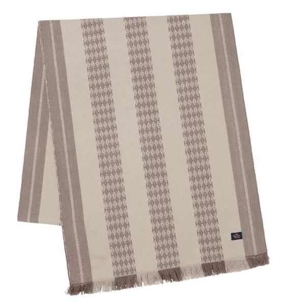 Lexington Tischläufer Stripe beige/weiß